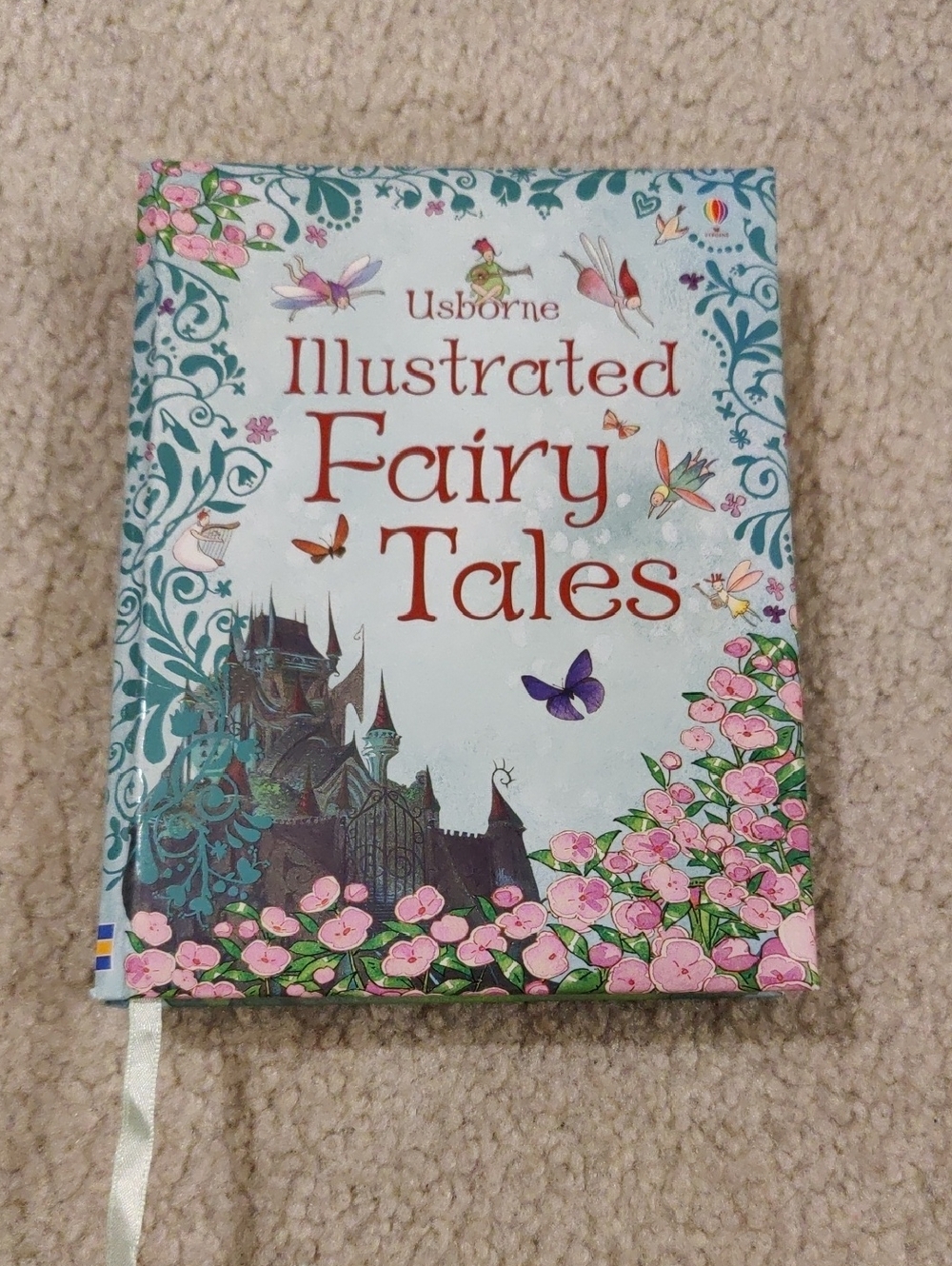 Usborne Illustrated Fairy Tales EducationalPadded Hardcover Book Y2K Cottagecore